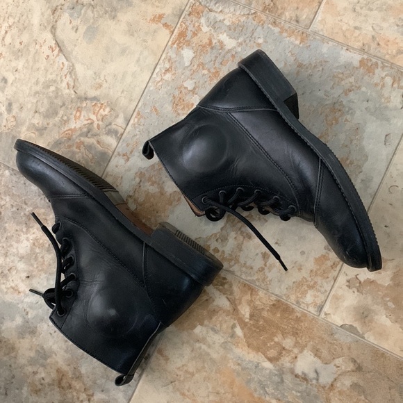 RARE VTG. 1978 BMW ECHT LEDER Motorcycle Riding Ankle Boots - Made in Italy - Picture 3 of 12